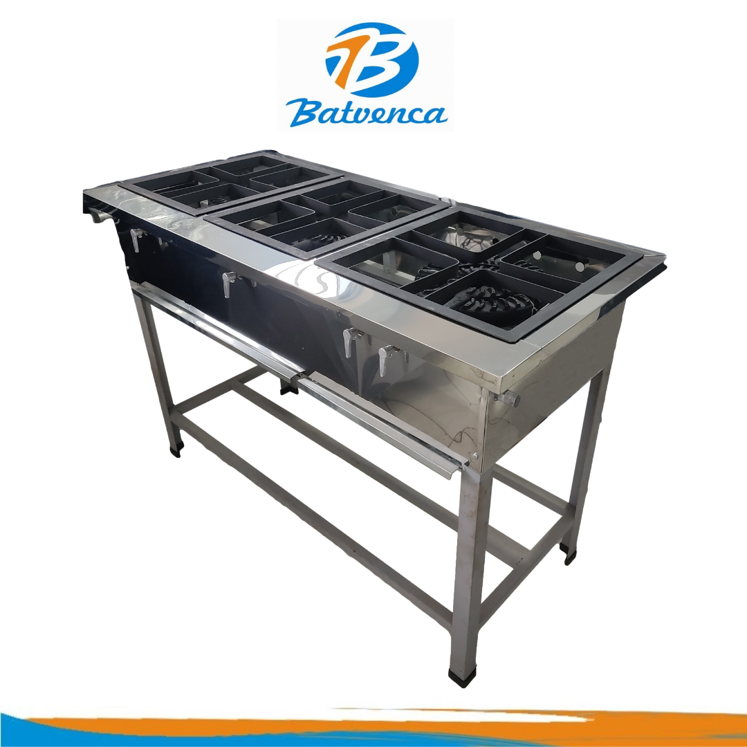 Cocina Tropical 3 hornillas MP / Mod. CT21MG