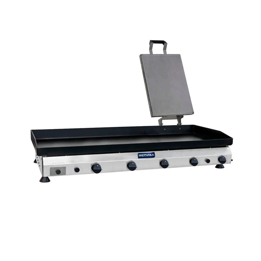 Plancha a Gas con Prensador 140cm Metvisa / Mod. CFGP.140 - Imagen 2