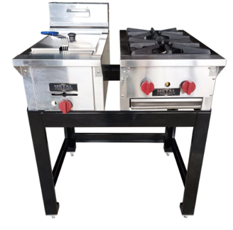 Base para equipos modulares 76 cm en galv. pintado MS / Mod. TME76-2 - Imagen 2