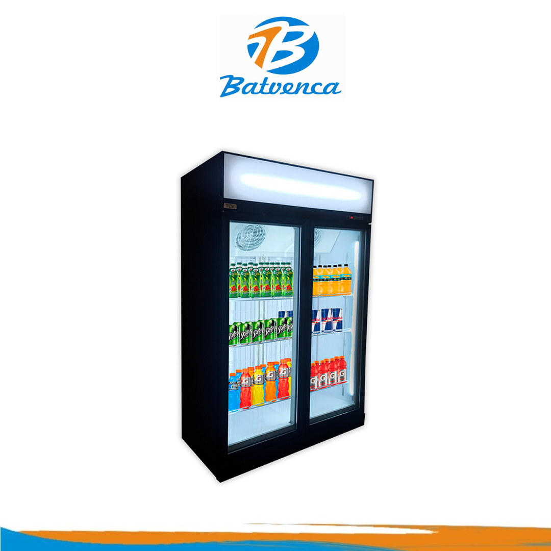 Congelador Exhibidor Vertical dos puertas Tecoven / Mod. CV352P