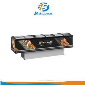 Exhibidor Horizontal Isla 2.90m «Top» Gelopar / Mod. GESV-290C PR