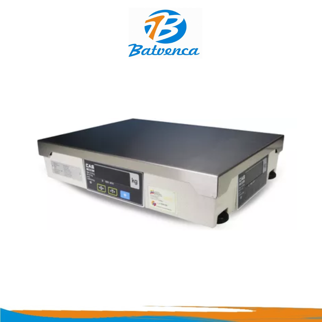 Balanza para sistema POS hasta 30kg con Sencamer CAS / Mod. PDII-30D