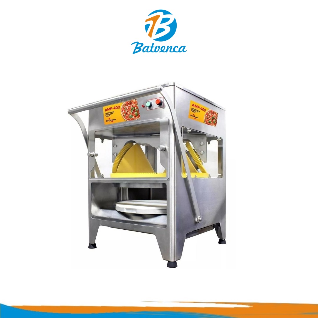 Abridora y Moldeadora de Pizza 40 cm Senzani / Mod. SNZ PIZZAAUTO40