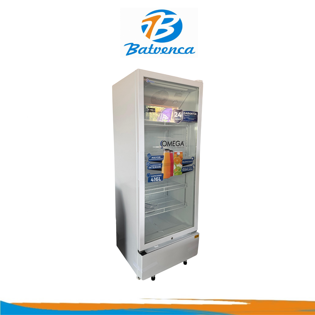 Enfriador Exhibidor Vertical 416 Lt. Omega / Mod. OSC-416A