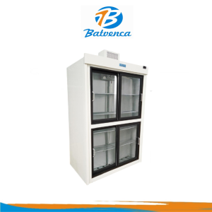 Enfriador Exhibidor Vertical cuatro puertas corredizas Tecoven / Mod. VS-4PP