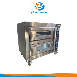 Horno Electrico para Pizza 2 Camaras Roccia / Mod. 02D4T-E