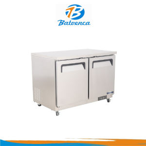 Mesa Refrigerada 48″ Bajo Mostrador 2 Puertas Amirinox / Mod. AMX-UC48