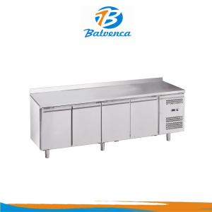 Mesa Refrigerada Bajo Mostrador 4 Puertas Senzani / Mod. SNZCHILC553