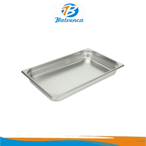 Bandeja Gastronomica en Acero Inoxidable (32.4×26.4×6.4)cm Meital / Mod. MEI12-2E
