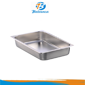 Bandeja Gastronomica en Acero Inoxidable (32.4×17.5×6.4)cm Meital / Mod. MEI13-2E