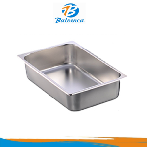 Bandeja Gastronomica en Acero Inoxidable (32.4×17.5×15)cm Meital / Mod. MEI13-6E