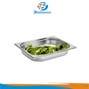 Bandeja Gastronomica en Acero Inoxidable (26.5×16.2×6.4)cm Meital / Mod. MEI14-2E