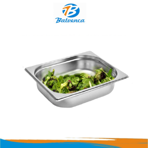 Bandeja Gastronomica en Acero Inoxidable (26.5×16.2×15)cm Meital / Mod. MEI14-6E